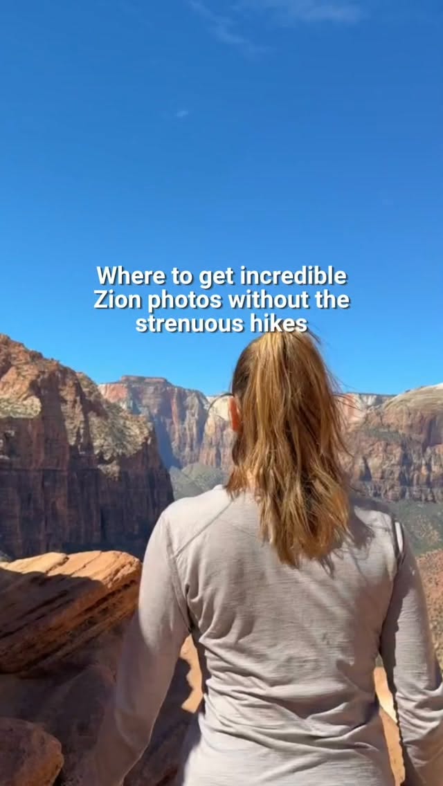 Accessible Trails for Stunning Zion National Park Views