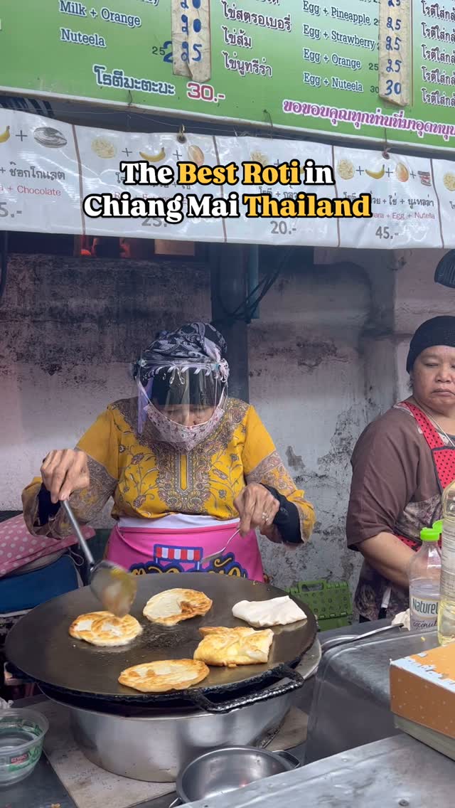 Michelin-Recognized Roti in Chiang Mai