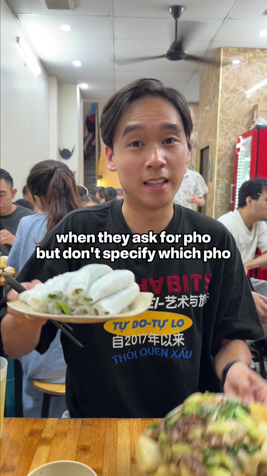 Hanoi Restaurant Features Wrapped Pho Dishes