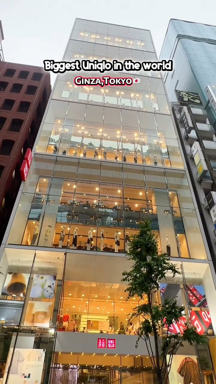 World's Largest Uniqlo Store in Tokyo