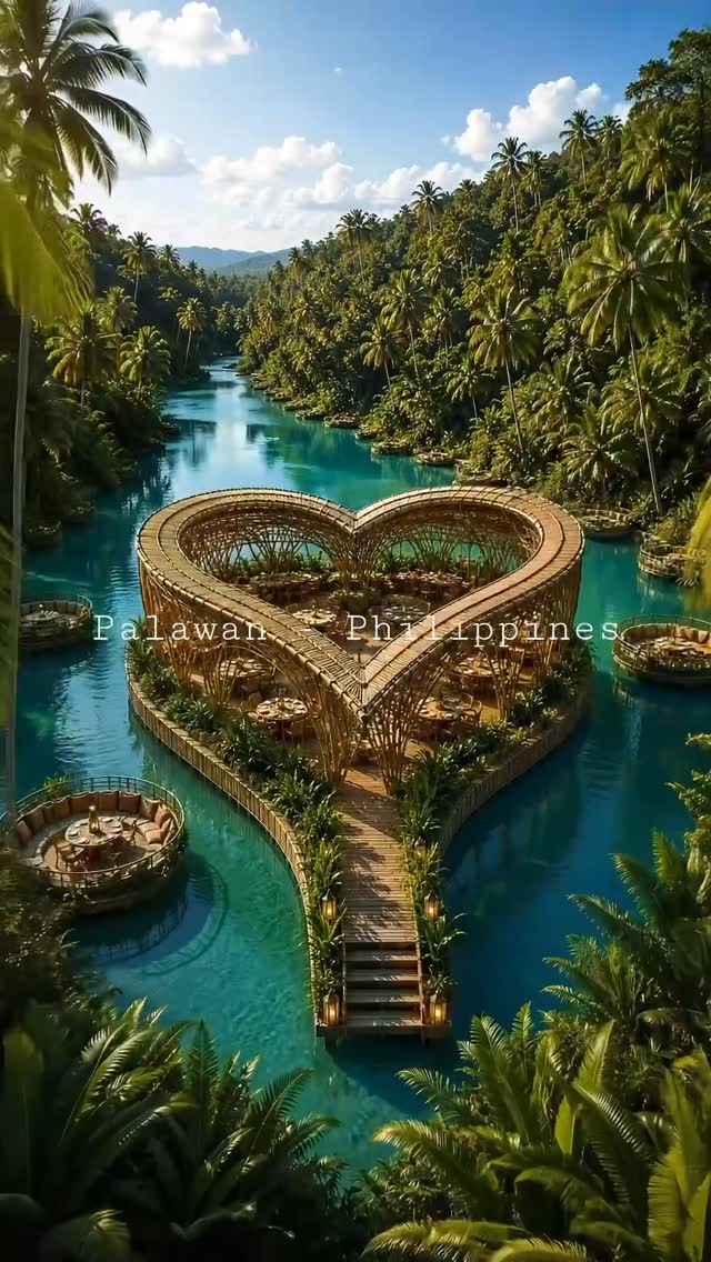 Amorea: A Heart-Shaped Tropical Lagoon Paradise