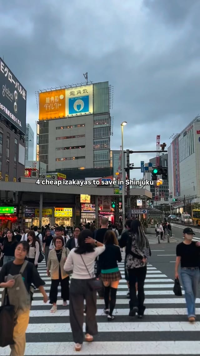Shinjuku Izakayas Offer Affordable Drinks and Deals