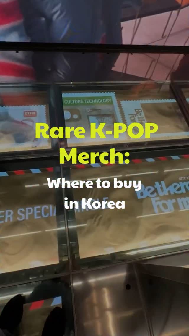 K-Pop Merchandise Havens in South Korea