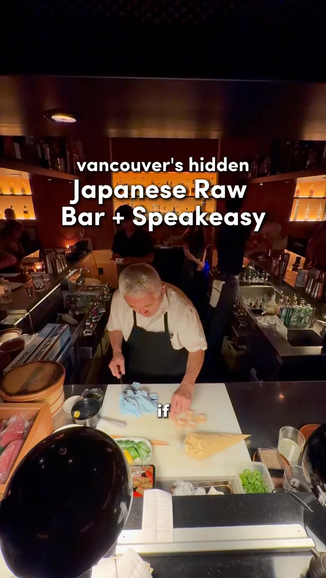 Hidden Vancouver Speakeasy Serves Raw Bar Delights