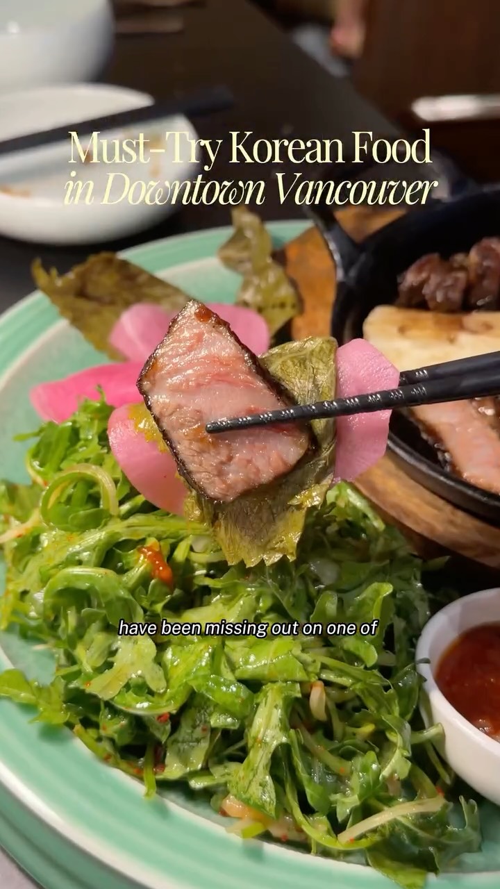 JEON: Vancouver Korean Restaurant's Exquisite Dining