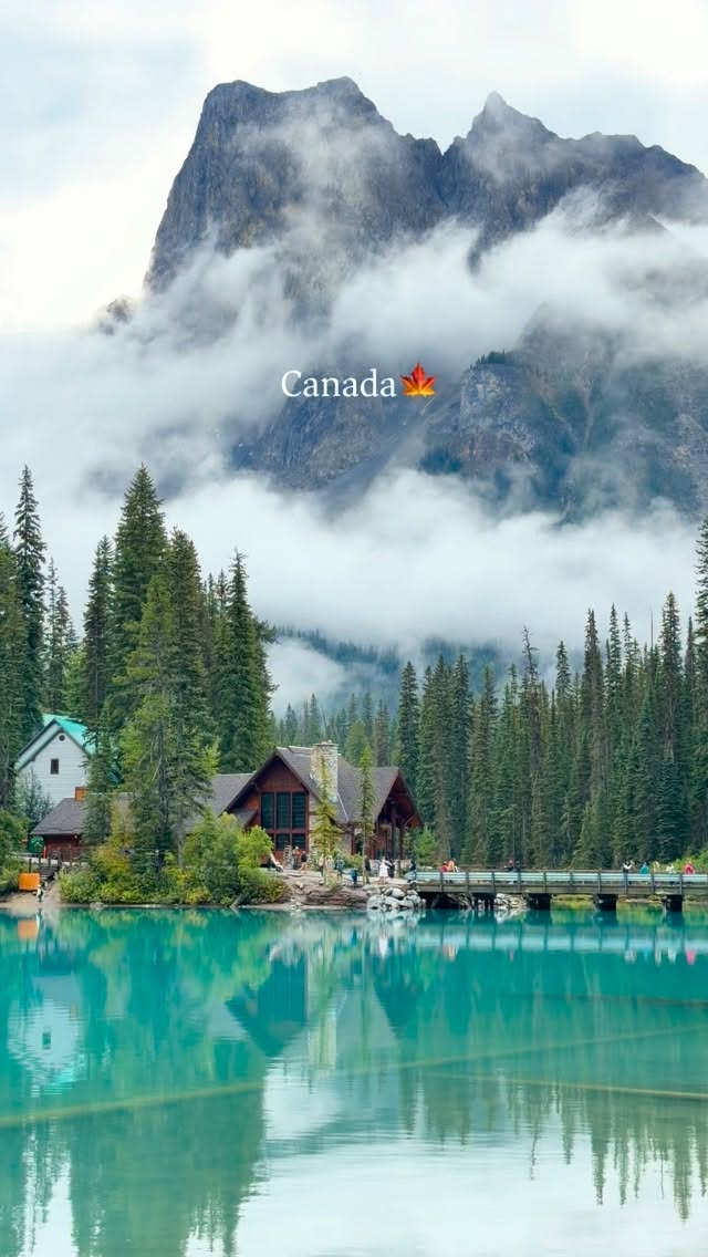Emerald Lake: A Canadian Mountain Gem