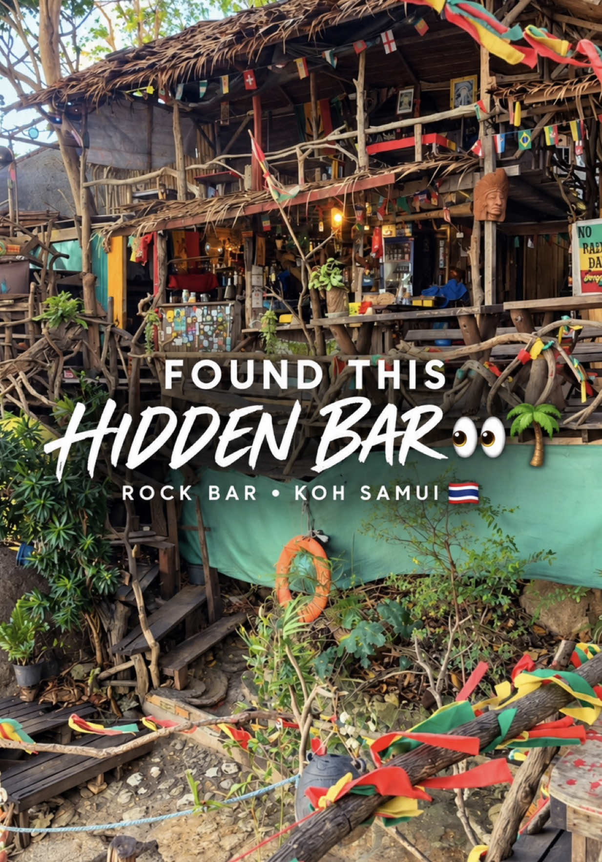 Rock Bar: Quirky Beachside Spot in Koh Samui