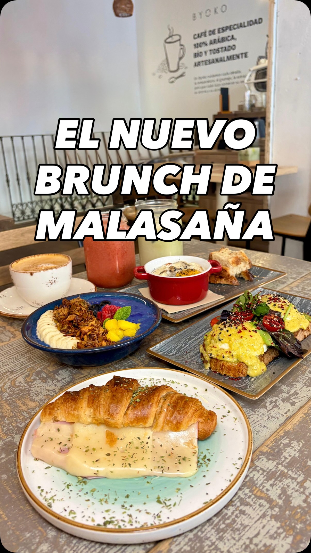 Malaga's Popular Brunch Spot Arrives in Malasaña