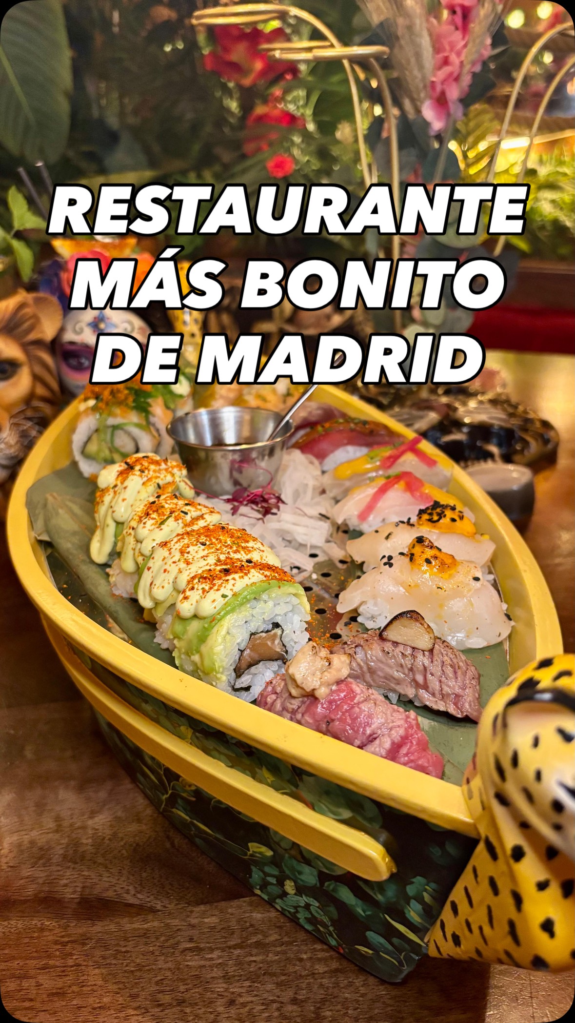 Jungle-Themed Restaurant Offers Sushi and Nightlife