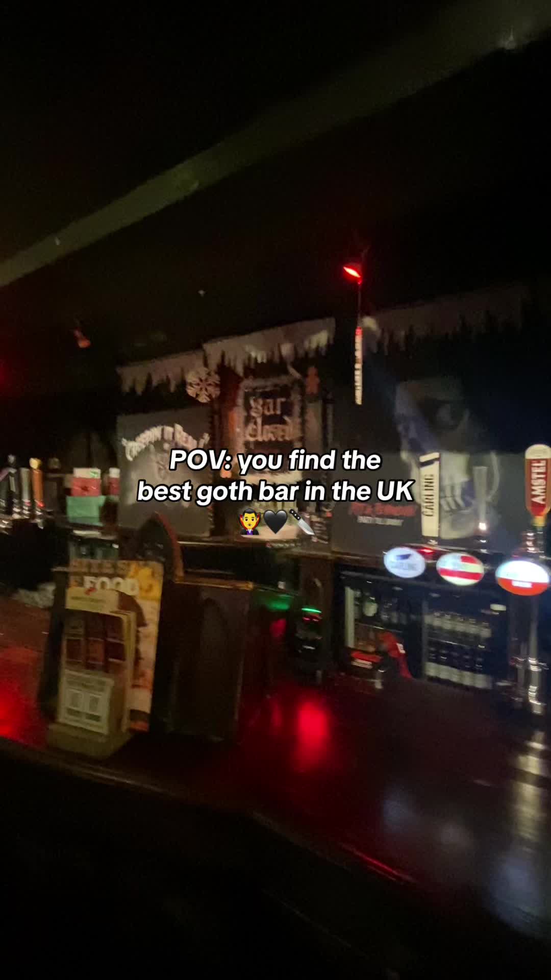 Victorian Gothic Bar Atmosphere