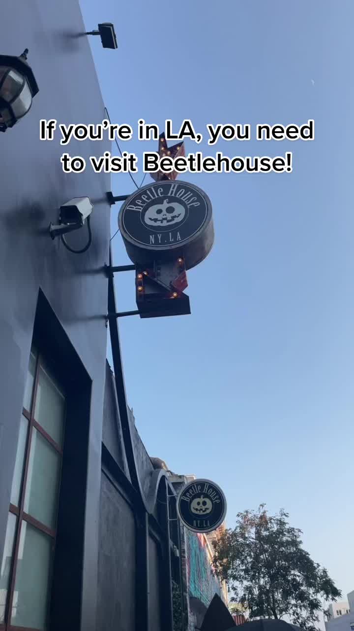 Beetle House: A Tim Burton Inspired LA Eatery