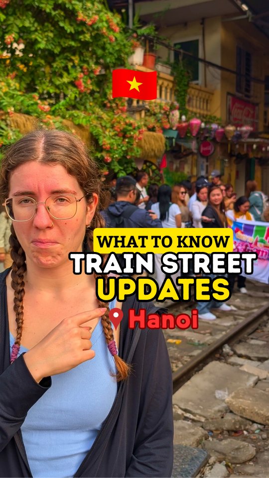 Hanoi Train Street Cafes And Evening Charm