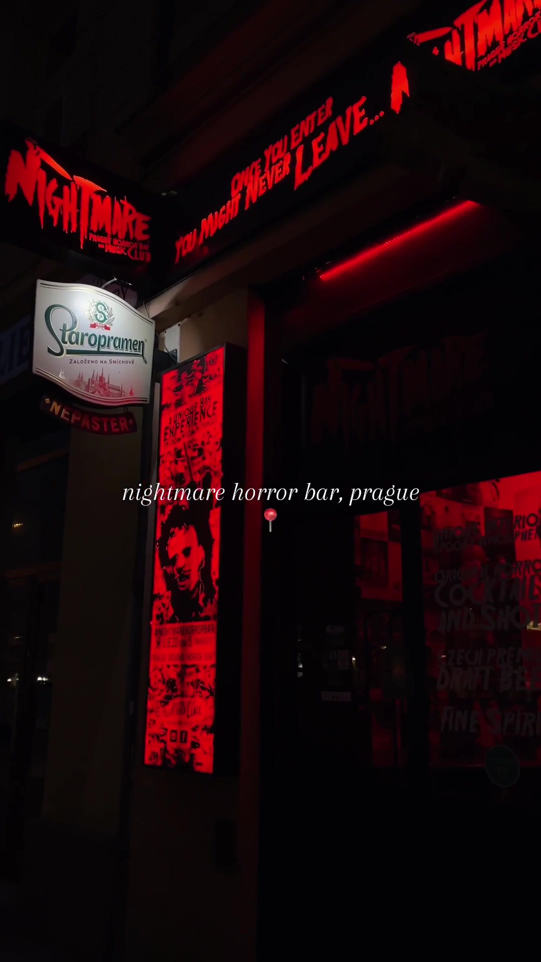 Prague Horror Bar Serves Spooky Cocktails
