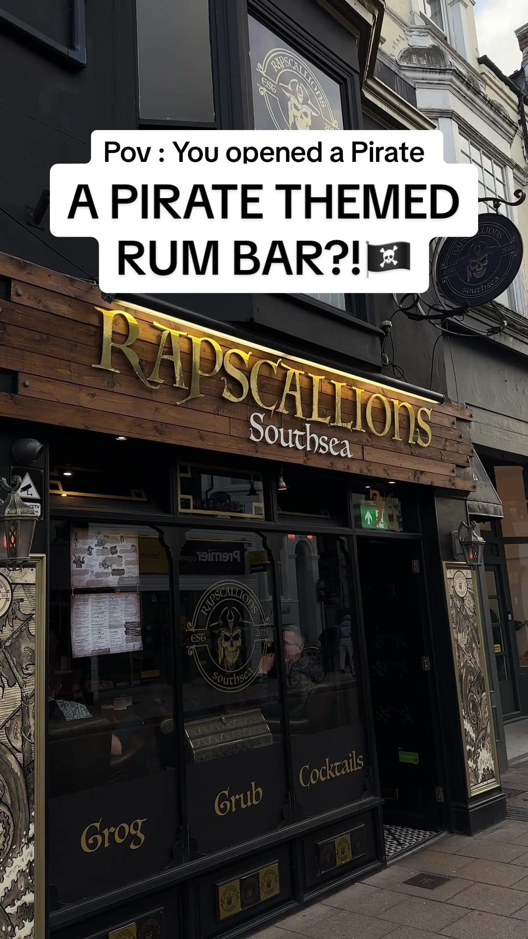 Rapscallions Southsea's Pirate Ambiance
