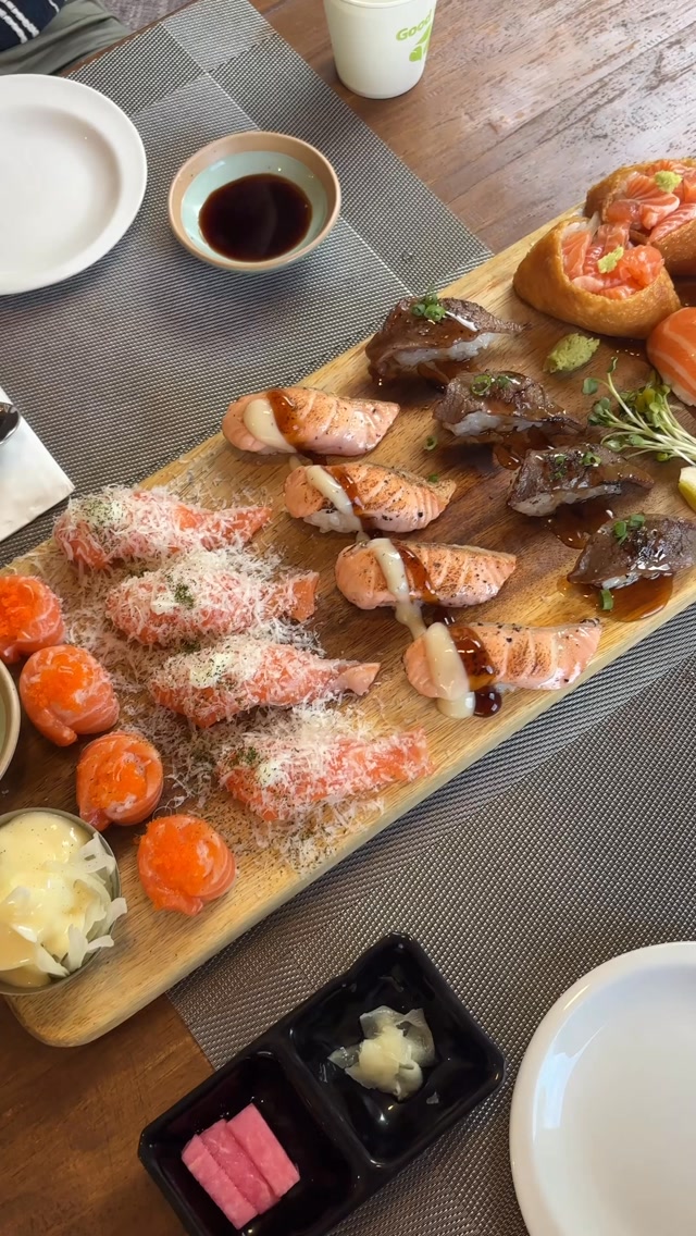 Aewol Salmon Restaurant Features Snowy Salmon