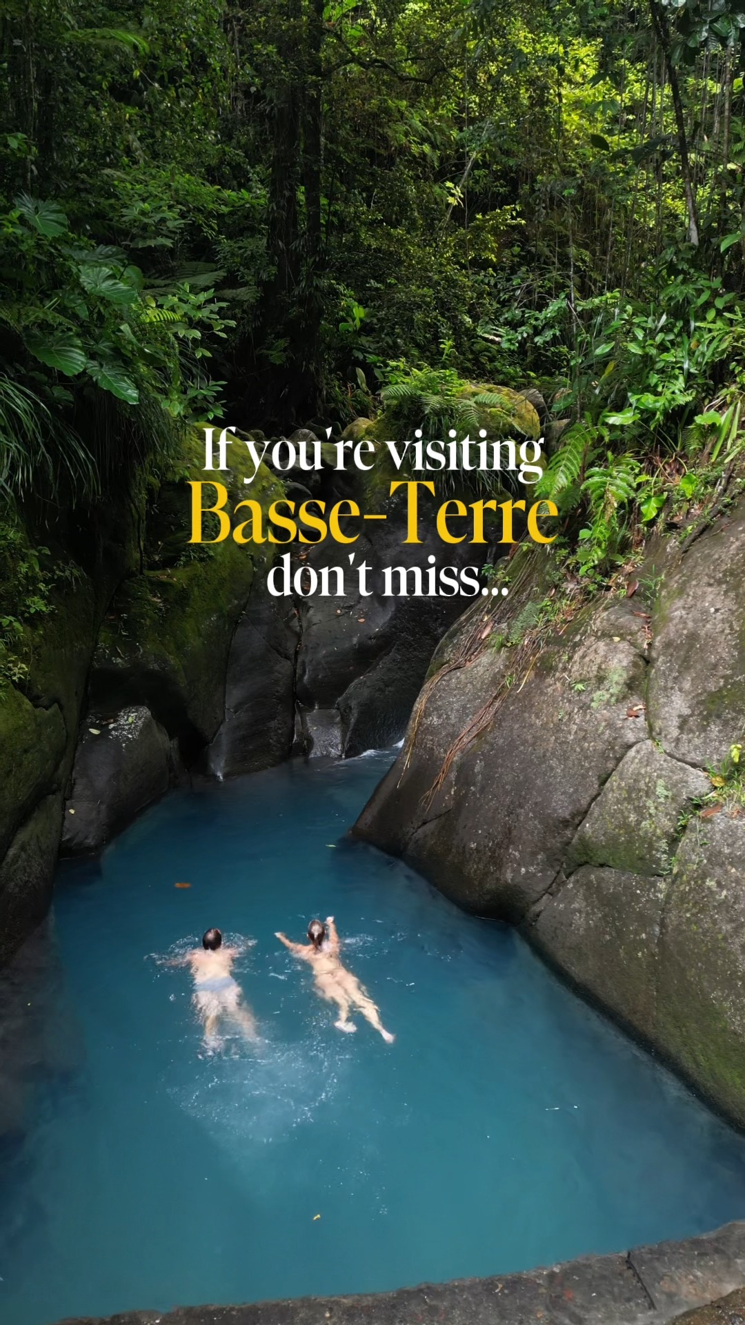 Basse-Terre's Natural Wonders and Beautiful Beaches