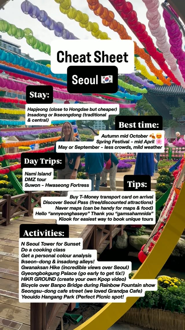 Discover Seoul's Top Attractions And Day Trips