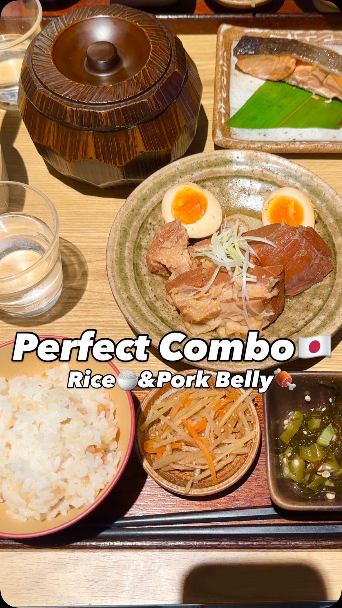 Donabe Gohan Ikushika Features Braised Pork Belly