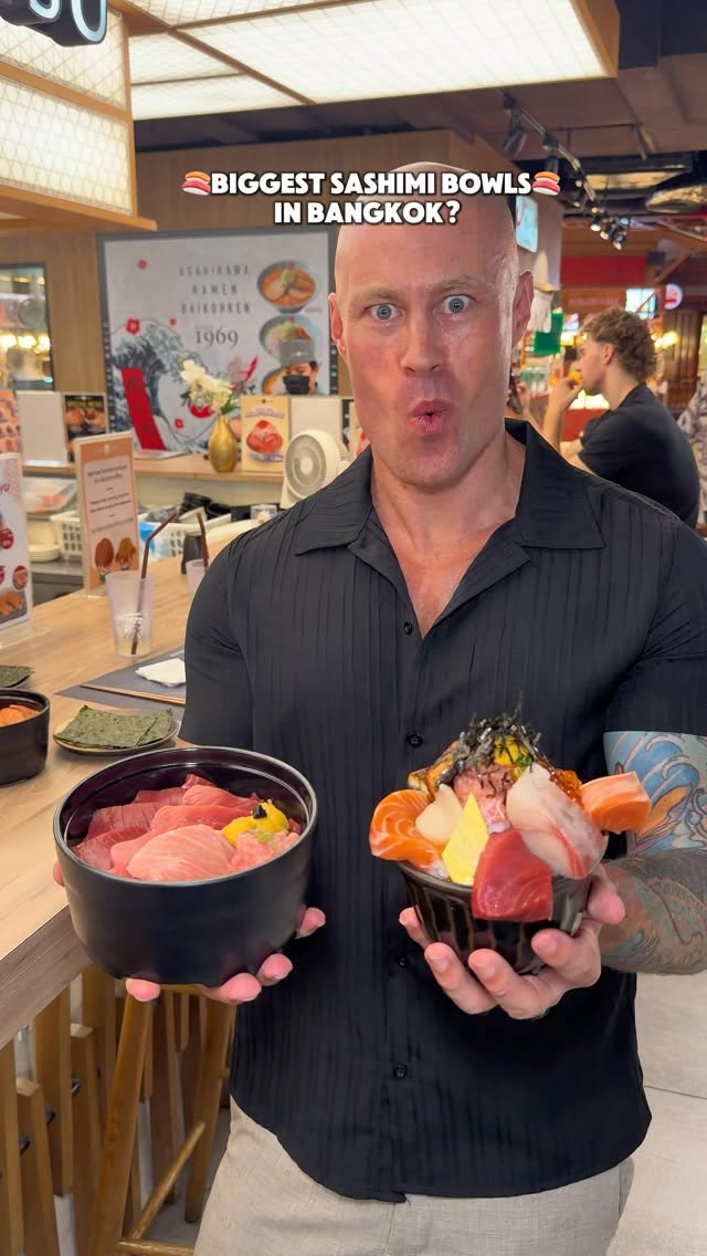Sushi Katsu: Massive Sashimi Bowls In Bangkok