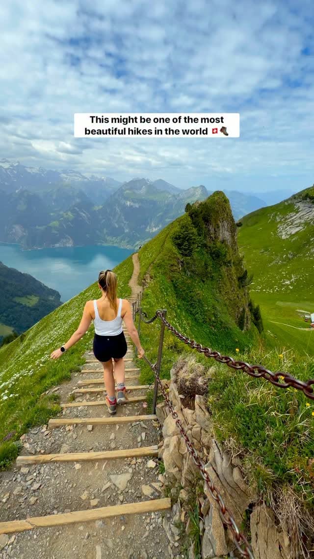 Swiss Alps Ridge Hike With Lake Lucerne Views