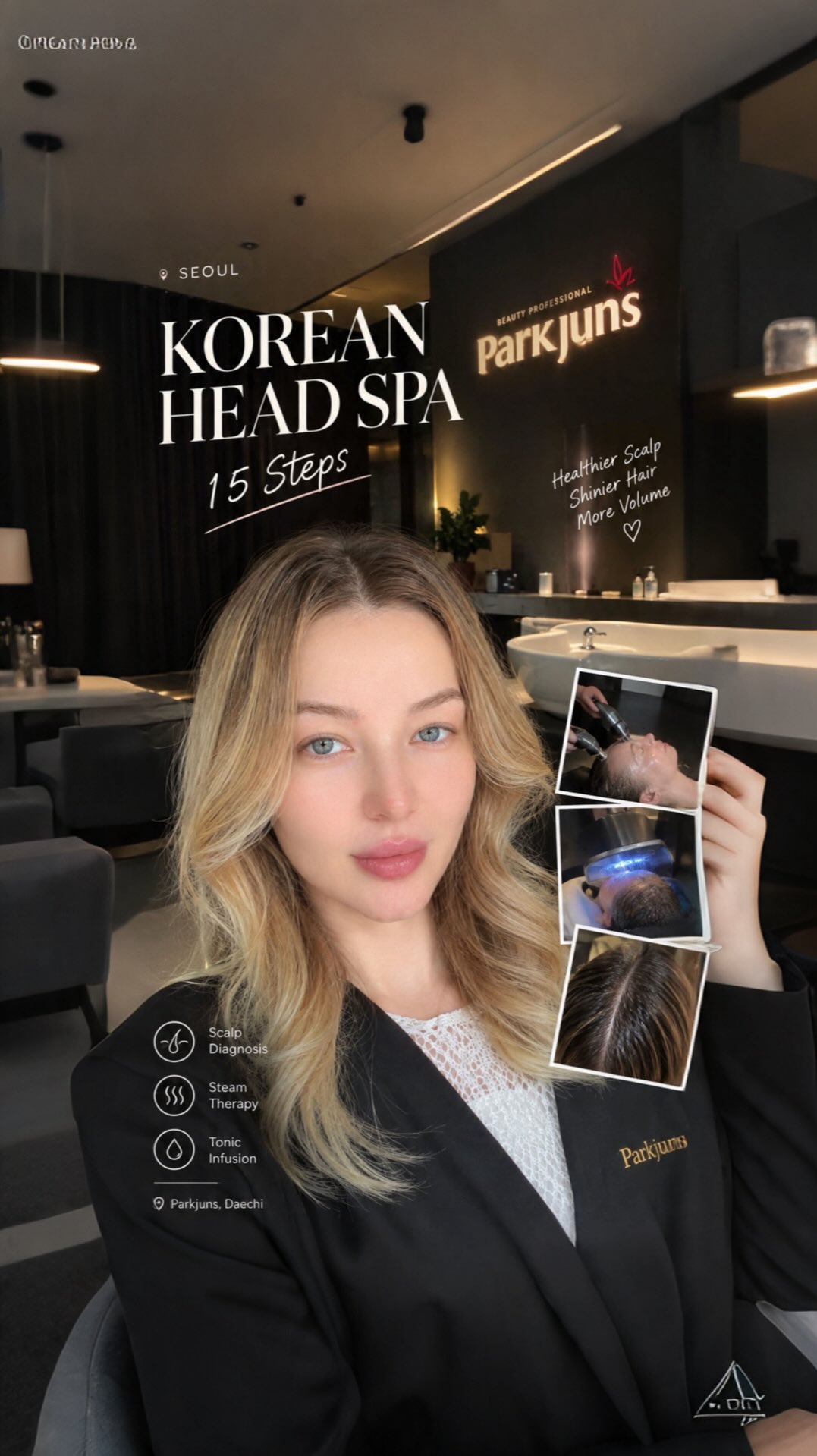 Luxury Head Spa Treatment in Seoul