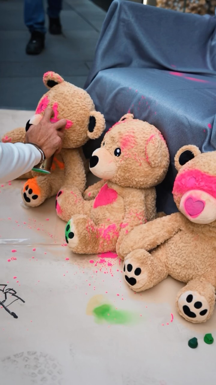 Live Art, Music, and Donated Teddys