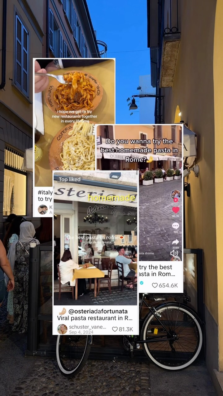 Osteria Da Fortunata: Viral Homemade Pasta Spot
