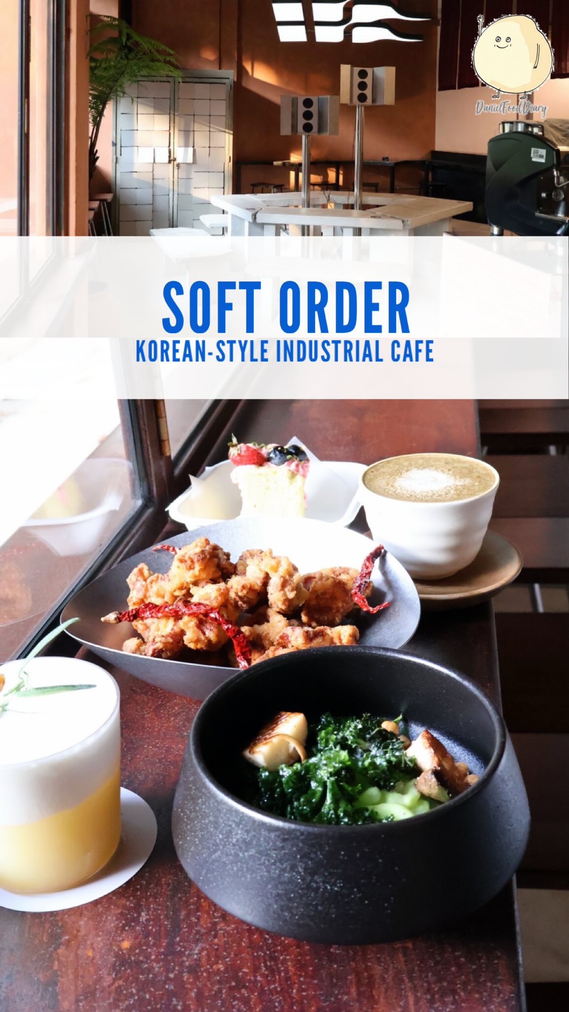 Korean-Style Industrial Cafe Serves Delicious Shio Pan