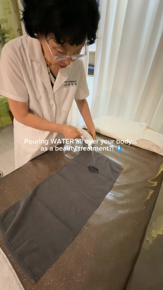 Jinyeo Water Therapy's Unique Cooling Facial Treatment