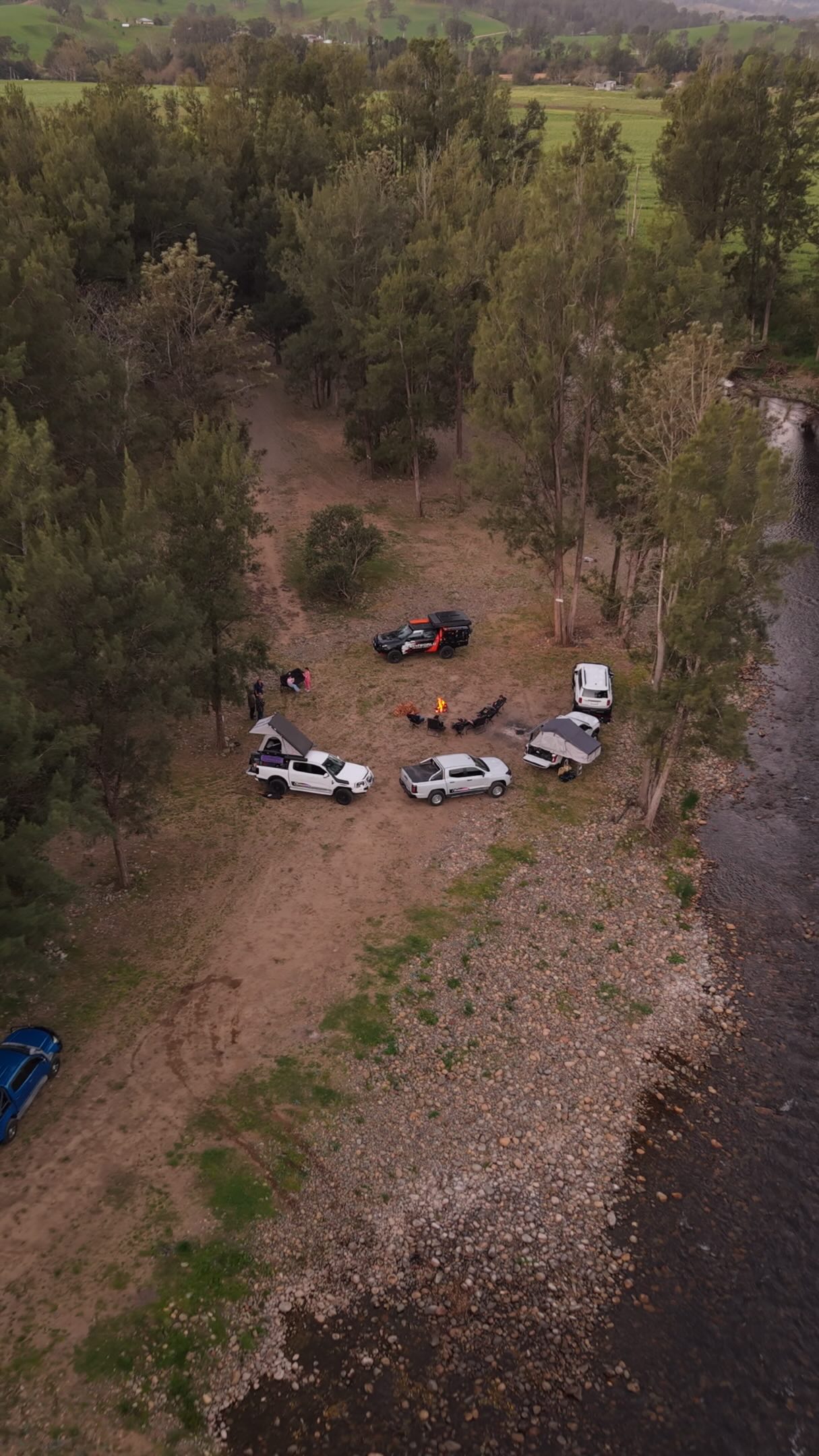 River Camping With Wildlife At Polly's Place