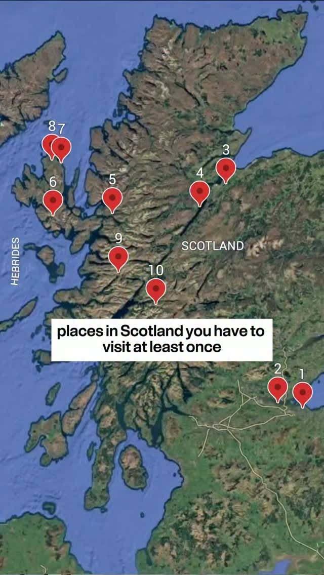 Scottish Landmarks And Natural Wonders