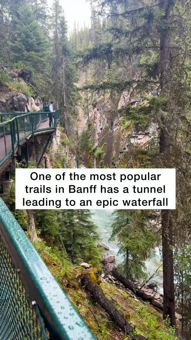 Johnston Canyon Offers Stunning Sunset Hikes