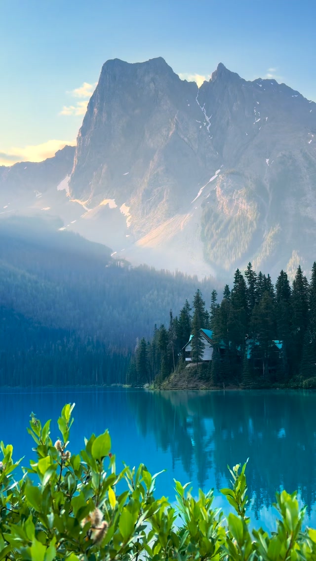 Canadian Rockies Lakes Showcase Stunning Blue Hues