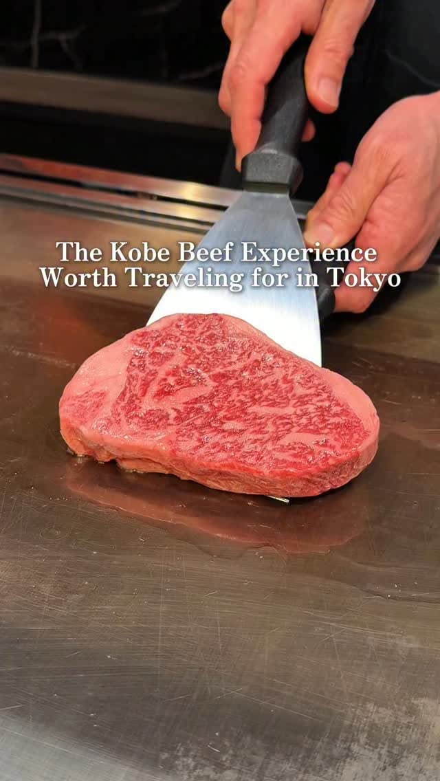 Kobe Beef Teppanyaki in Shinjuku