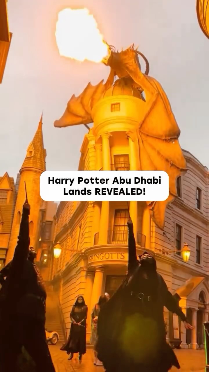 Warner Bros. World Abu Dhabi Adds Harry Potter Lands