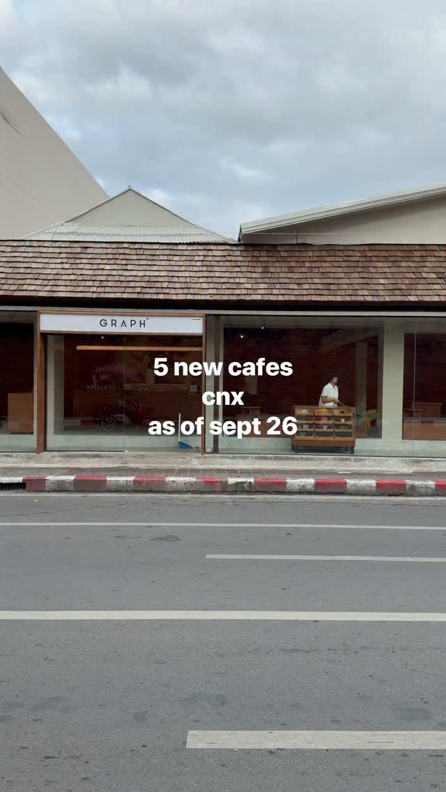 Chiang Mai's Latest Cafes for Your Coffee Fix