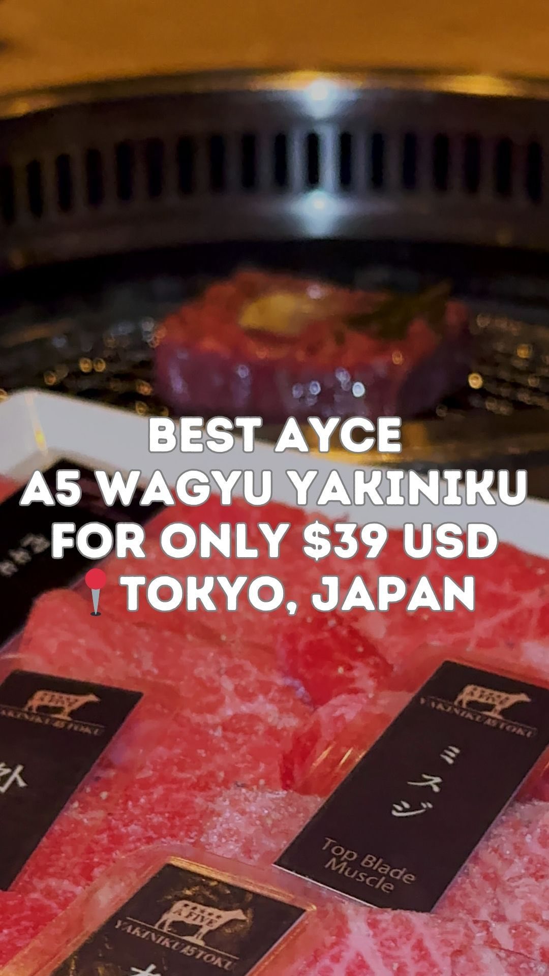 Affordable A5 Wagyu Beef Dining in Ginza
