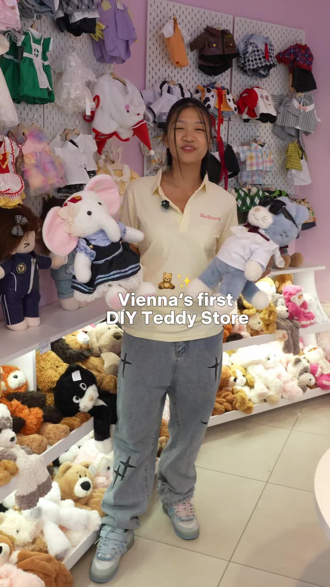 Create Your Own Teddy Bear At Vienna's Steiff Store