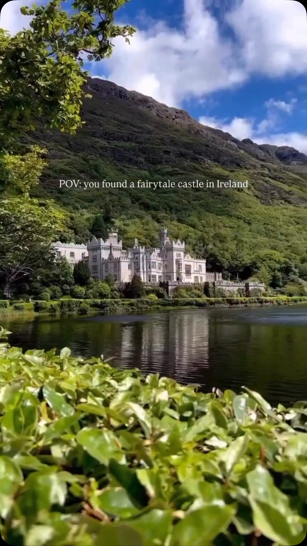 Kylemore Abbey's Fairytale Irish Setting