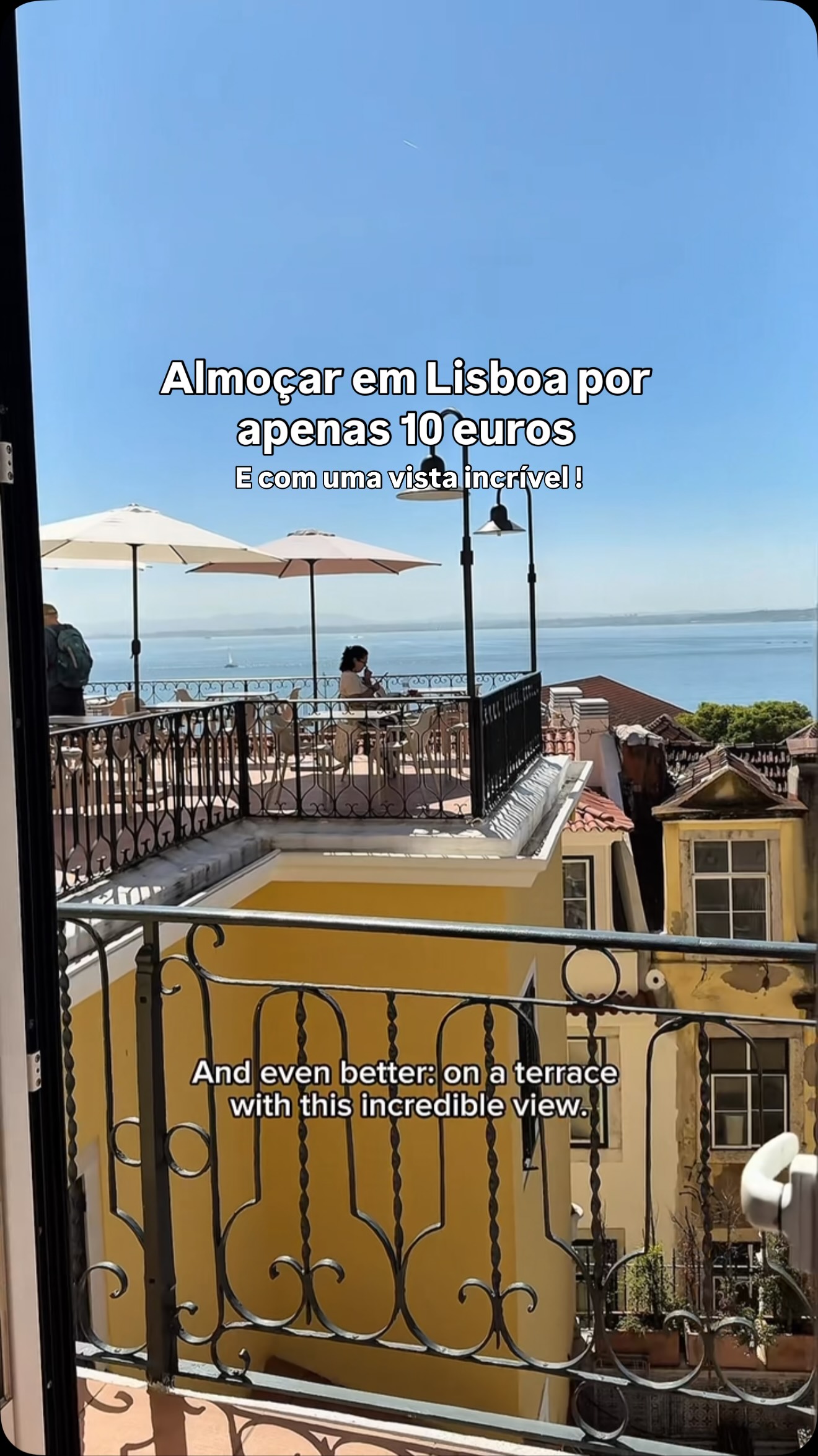 Lisbon Restaurant With River View
