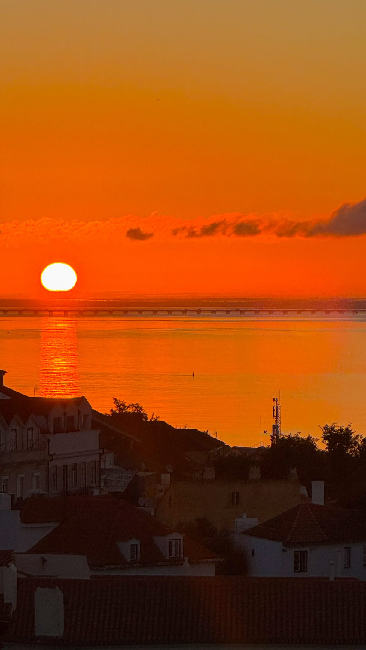 Lisbon Sunrise Viewpoints Near Saint Vicente Statue