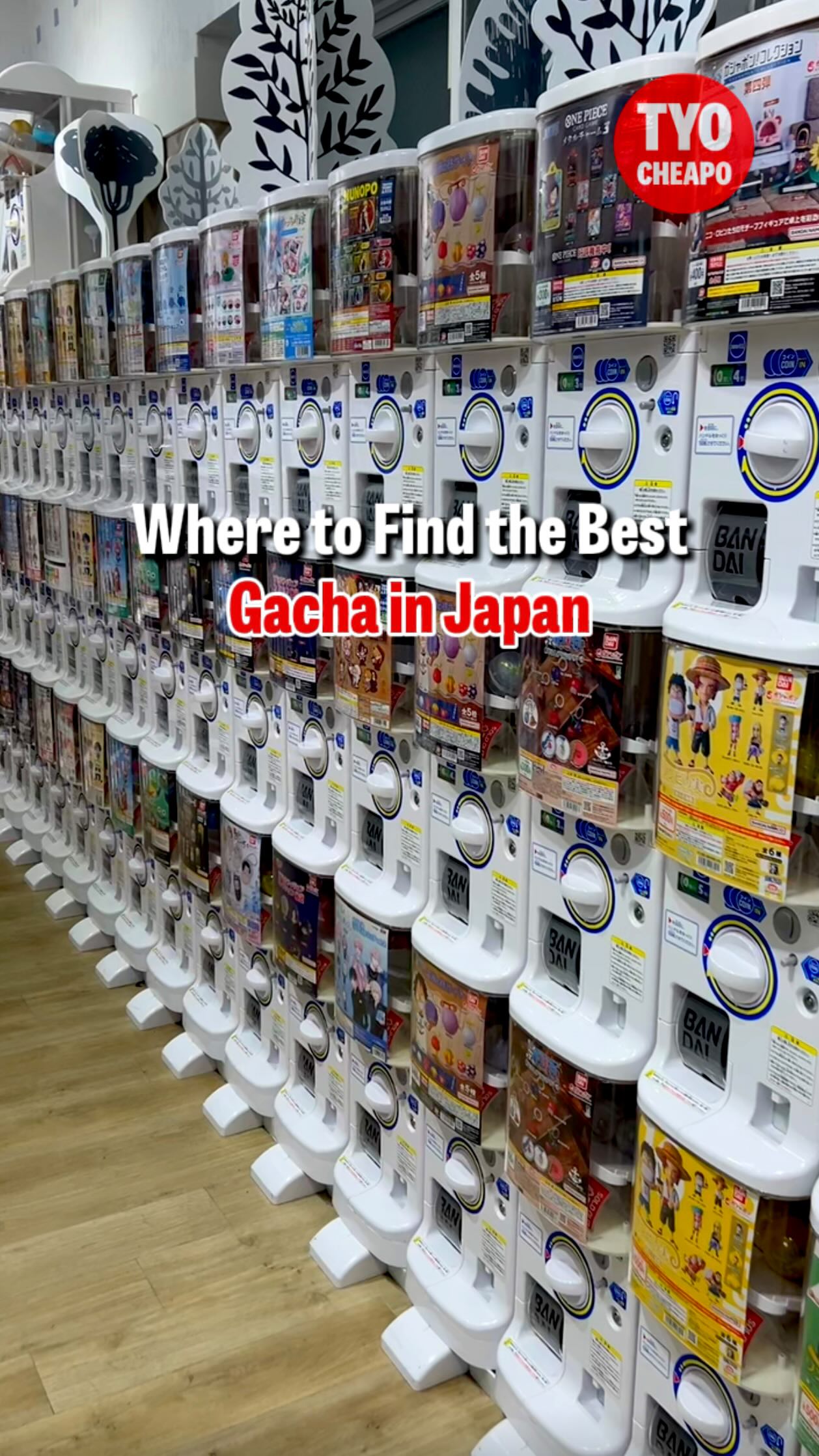 Explore Japan's Top Gashapon Toy Shops