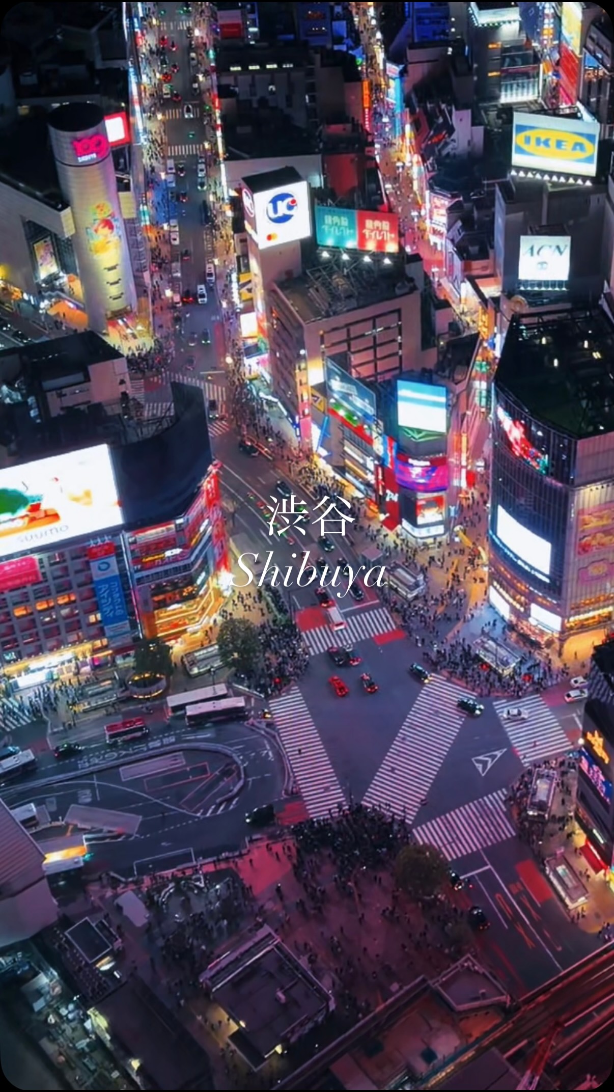 Shibuya's Iconic Crossing and Observation Deck