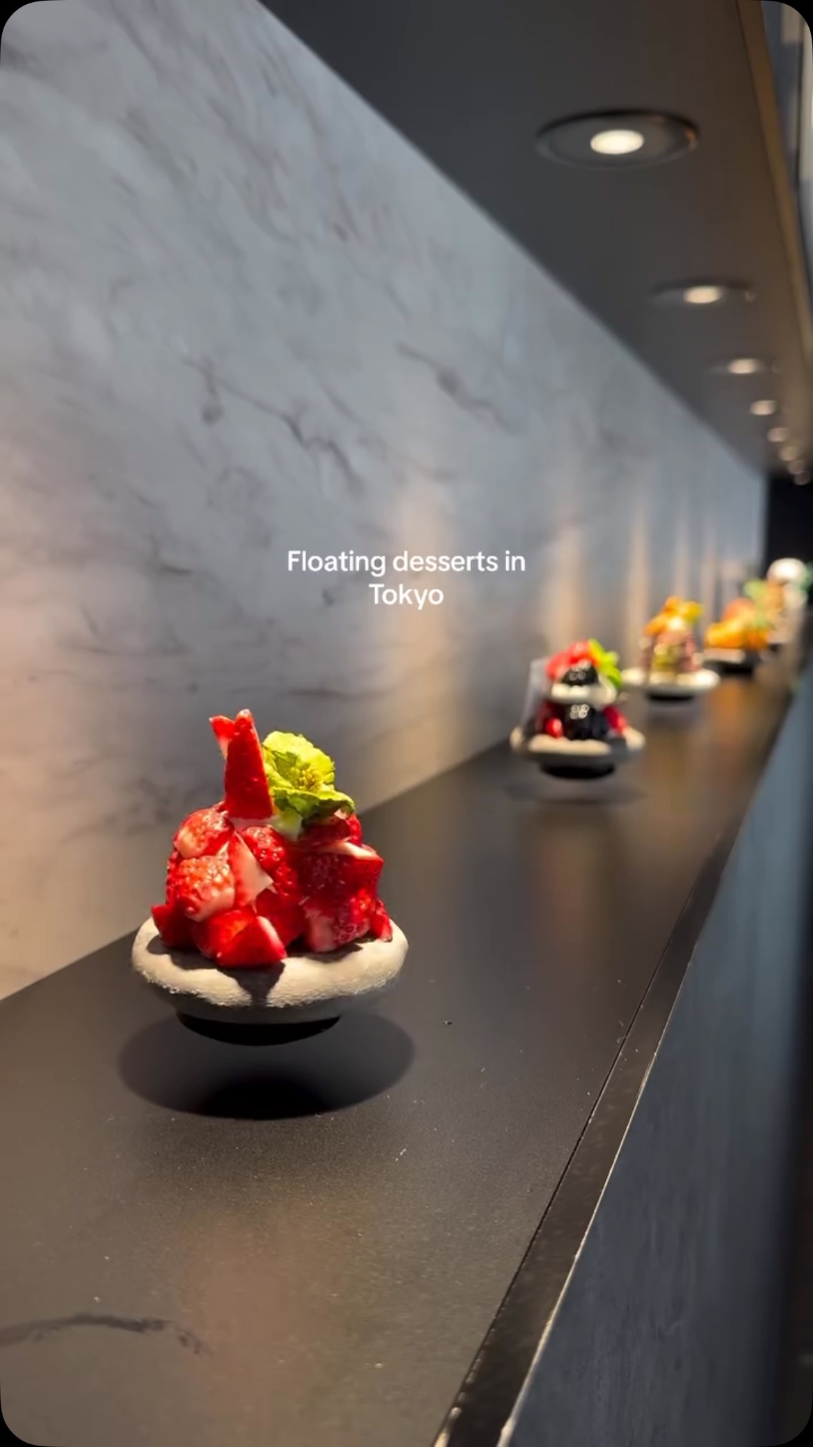 Kanadaya Offers Levitating Fruit Mochi Desserts