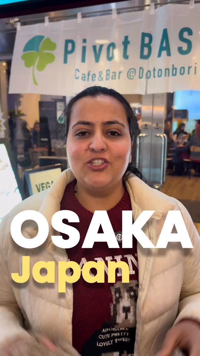 Osaka's Dotonbori: Vegan Delights Abound