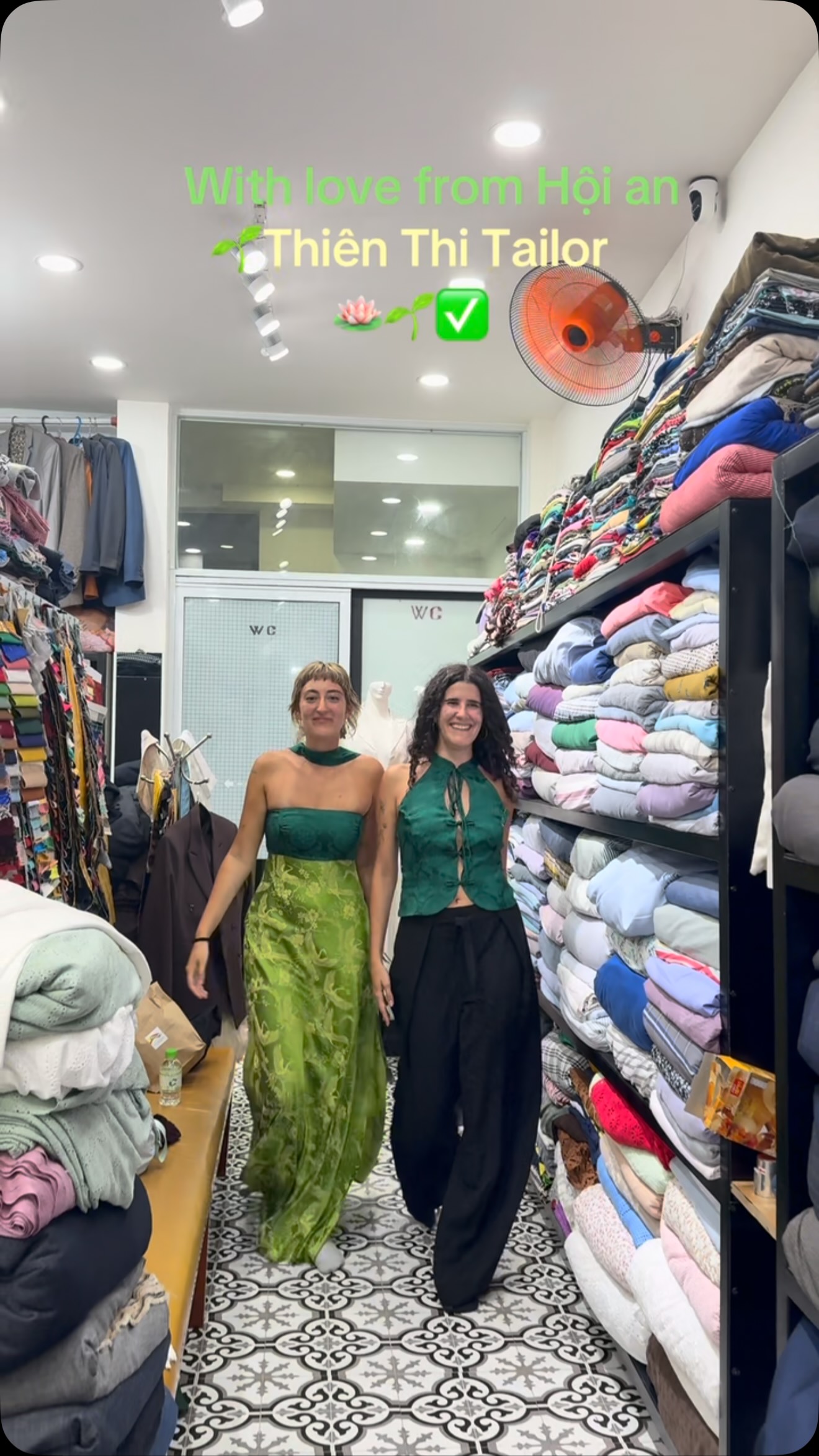 Tailored Green Looks Showcase Elegance