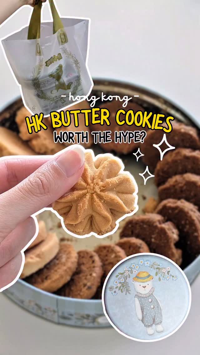 Popular Hong Kong Bakery Sells Cute Butter Cookie Tins