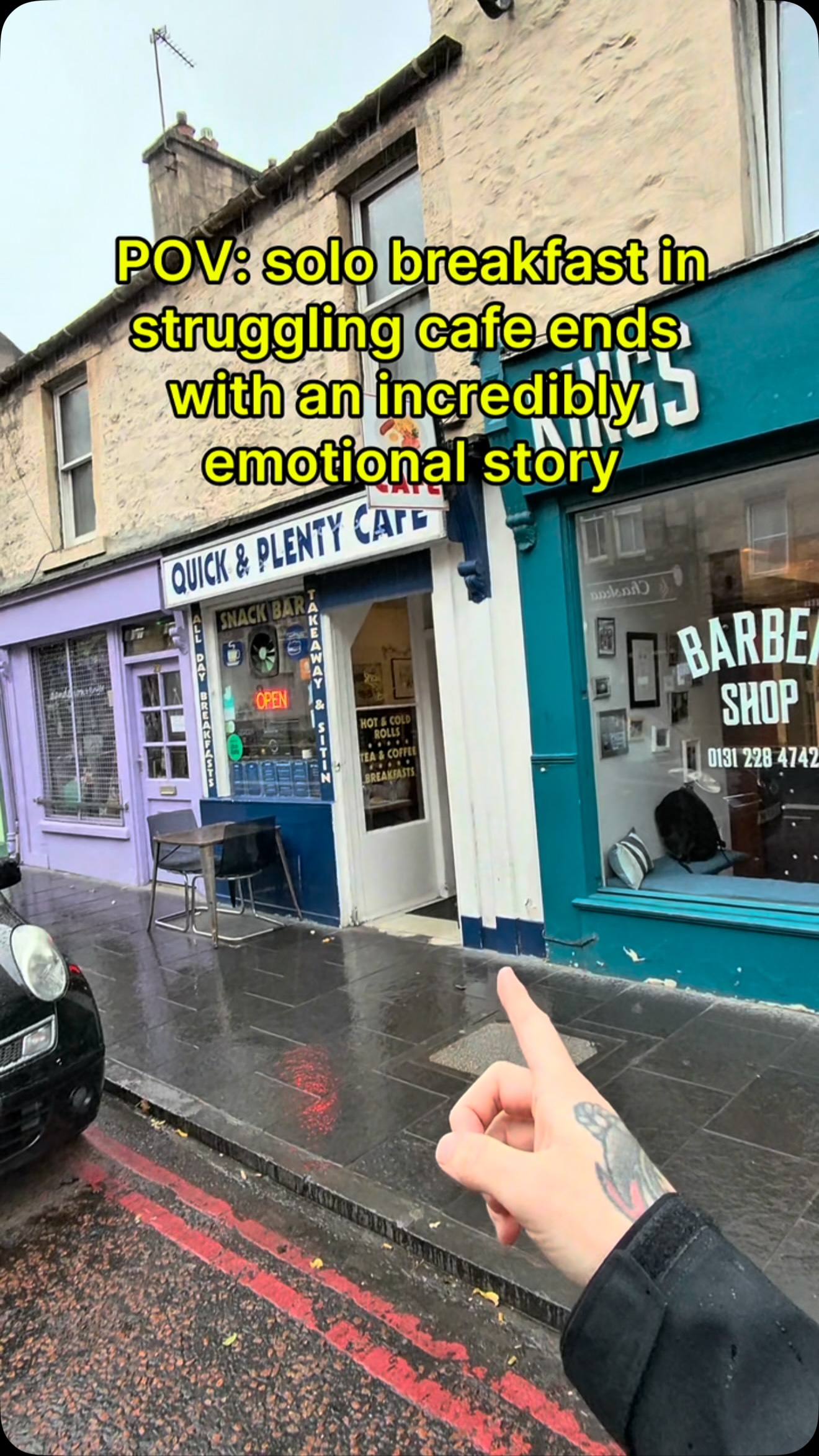 Quick & Plenty Cafe's Heartwarming Edinburgh Story