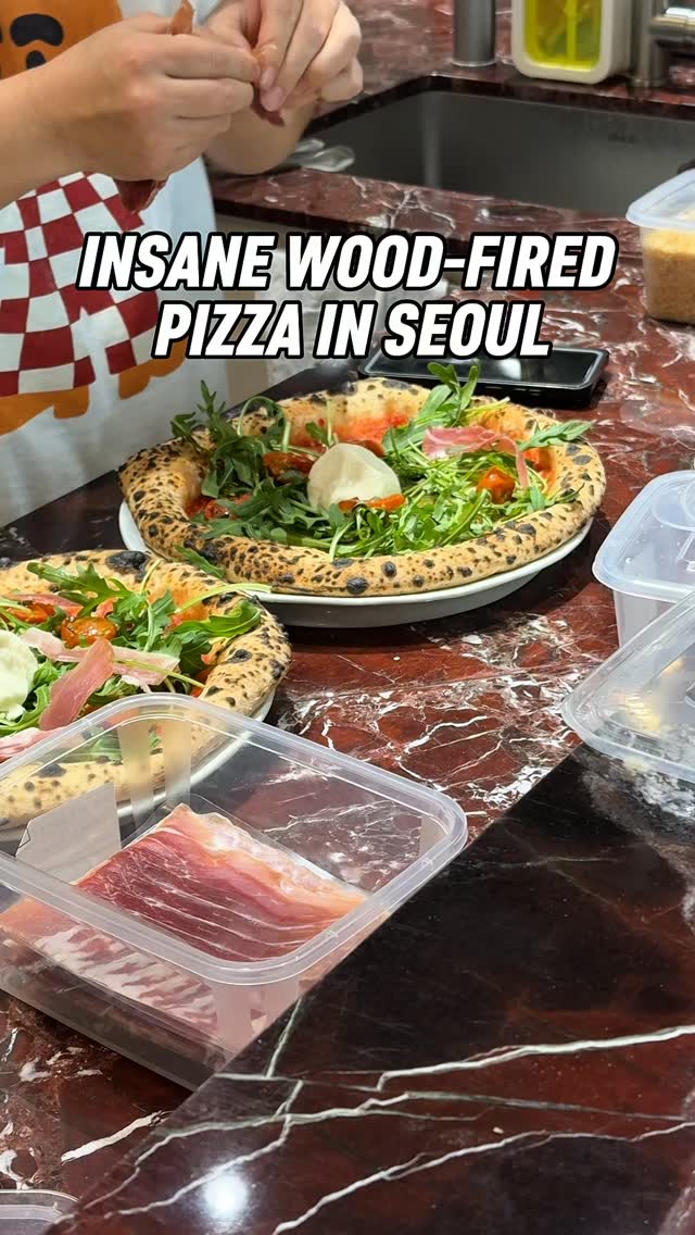 Wood-Fired Pizza Restaurant in Sangsu, Seoul