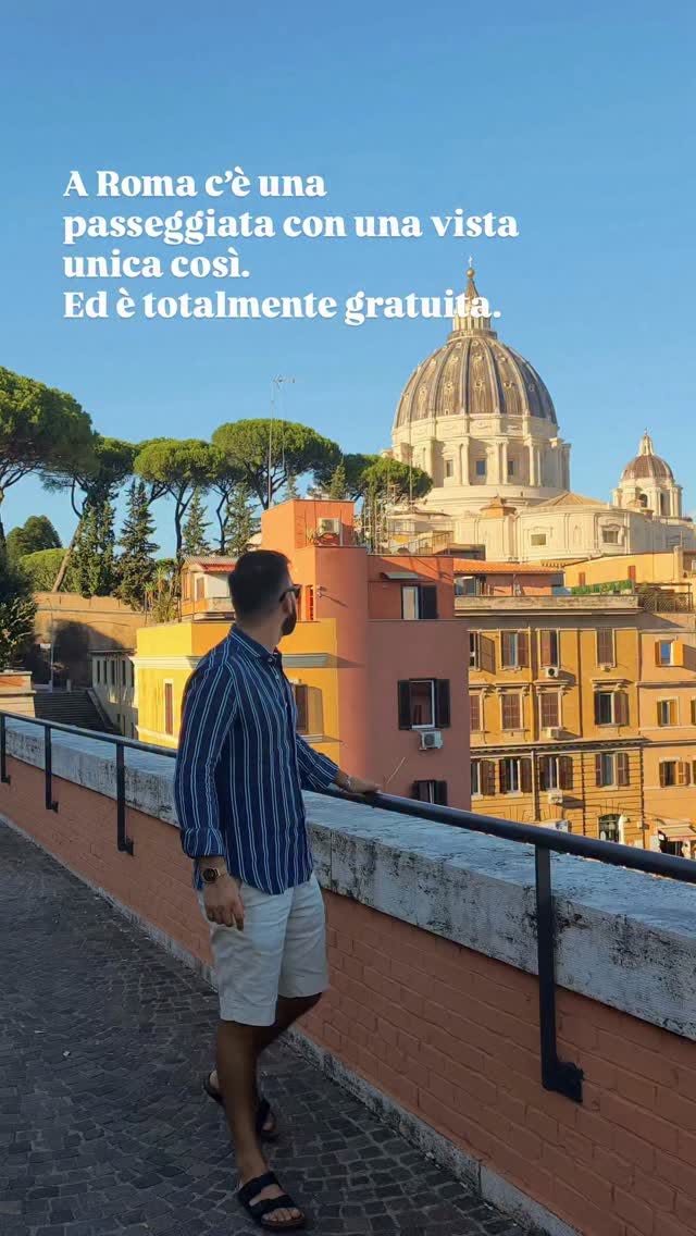 Rome's Free Walk with St. Peter's Basilica Views